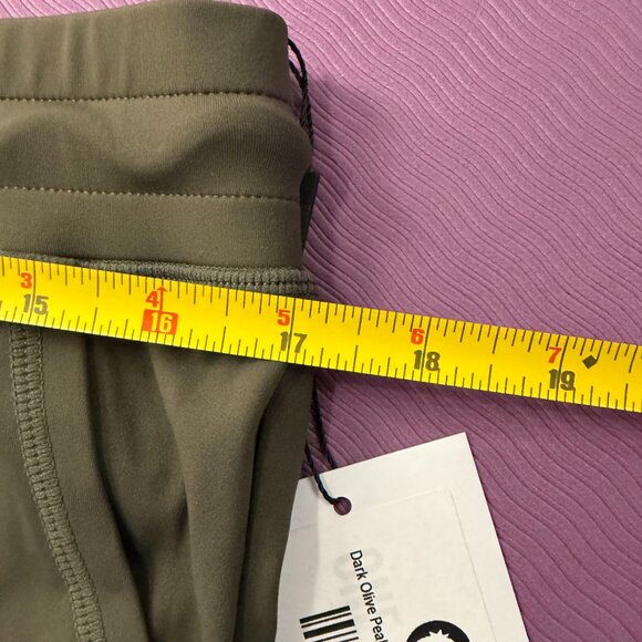 NWT - Zyia Dark Olive Peak Zipper Joggers 24" - Size L - Picture 7 of 7